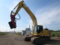Вибропогружатель Movax 70 + Komatsu 300, в идеале картинка из объявления