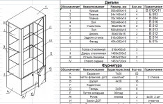 Витрина торговая остекленная 200х85х50см цвет бук (арт.s51бук) картинка из объявления