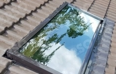Мансардное глухое окно WERSO (версо), сосна, однокамерный стеклопакет с триплексом, размер 78х98 картинка из объявления