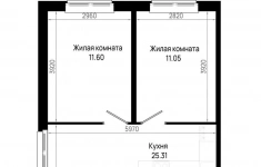 Продам 2 комнатную квартиру 62 м2 картинка из объявления