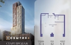 Продам 1 комнатную квартиру 37.3 м2 в объявлении 10 фото Продам 1 комнатную квартиру 37.3 м2 картинка из объявления