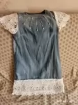 Джинсовое платье картинка из объявления