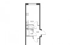 Продам 1 комнатную квартиру 45 м2 картинка из объявления