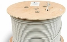 Кабель витая пара FTP 6 кат. 4 пары Cabeus FTP-4P-Cat.6-SOLID-GY экранированная, 0,57мм (23 AWG), одножильный (305 м) 8947c картинка из объявления