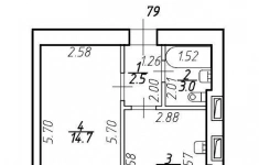 Продам 1 комнатную квартиру 30 м2 в объявлении 2 фото Продам 1 комнатную квартиру 30 м2 картинка из объявления