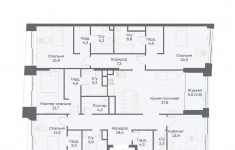 Продам 3 комнатную квартиру 178.9 м2 картинка из объявления