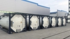 Танк-контейнер тип Т11 объём 24м3 для перевозки солевых растворов, новый. в объявлении 9 фото Танк-контейнер тип Т11 объём 24м3 для перевозки солевых растворов, новый. картинка из объявления