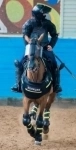 Приглашаем на службу: Полицейский кавалерист в конную полицию картинка из объявления