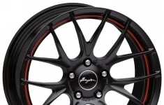 Колесный диск Breyton Race GTS-R 7x17/4x100 D56 ET40 Matt Black with Red картинка из объявления