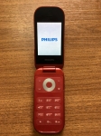Мобильный телефон Philips E320 Red, поддержка 2sim-карт картинка из объявления