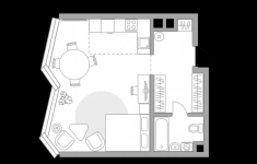Продам 1 комнатную квартиру 43 м2 картинка из объявления