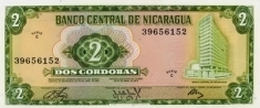 Банкнота 2 кордобы, Никарагуа картинка из объявления