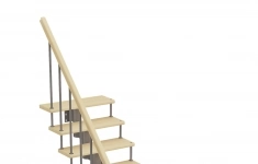 Модульная лестница Статус поворот на 90гр. h=2880-3040мм картинка из объявления