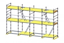 Аренда фасадных строительных лесов картинка из объявления