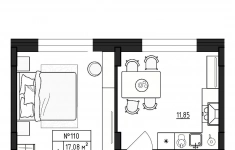 Продам 1 комнатную квартиру 36.83 м2 в объявлении 10 фото Продам 1 комнатную квартиру 36.83 м2 картинка из объявления