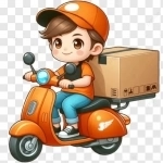 Курьер в объявлении 1 фото Курьер картинка из объявления