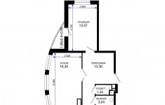 Продам 2 комнатную квартиру 65 м2 картинка из объявления