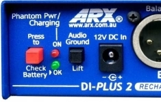 ARX DI-PLUS 2RC Активный двухканальный Di-box с регулировкой чувствительности. Питание фантомное или от аккумулятора картинка из объявления