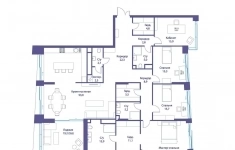 Продам 5 комнатную квартиру 215 м2 в объявлении 10 фото Продам 5 комнатную квартиру 215 м2 картинка из объявления