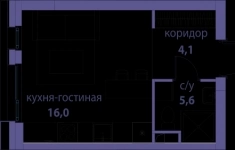 Продам 1 комнатную квартиру 23 м2 картинка из объявления