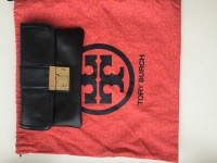 Клатч Tory Burtch оригинал черный кожа сумка женская кожаная мода картинка из объявления