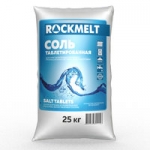 Соль таблетированная Rockmelt 25 кг. для умягчения воды картинка из объявления