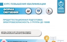 Предаттестационная подготовка: Электробезопасность 3 группа до 1000В (ДПО-ПП-ЭБ-03) картинка из объявления