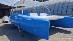 Пластиковый прогулочный катамаран Кайман-800 картинка из объявления