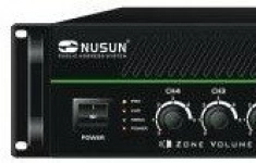 Nusun NT-080 трансляционный микшер-усилитель, 80 Вт картинка из объявления