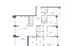 Продам 5 комнатную квартиру 218 м2 картинка из объявления