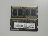 Оперативная память AMD SO-dimm DDR3 8Gb (2 х 4Gb) картинка из объявления