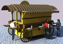 Кафе на колесах. Строительство и монтаж картинка из объявления