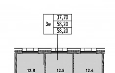 Продам 2 комнатную квартиру 58.2 м2 картинка из объявления