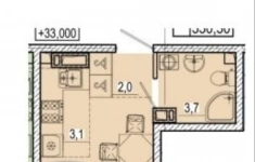 Продам 1 комнатную квартиру 21 м2 картинка из объявления