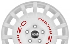 Колесный диск OZ Racing Rally Racing 8x17/4x108 D75.1 ET25 Race White + Red Lettering картинка из объявления