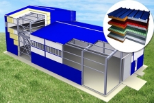 Быстровозводимые конструкции и сэндвич панели картинка из объявления