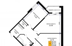 Продам 3 комнатную квартиру 105 м2 в объявлении 7 фото Продам 3 комнатную квартиру 105 м2 картинка из объявления