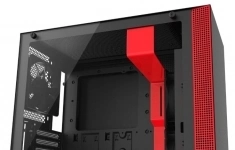 Компьютерный корпус NZXT H400i Black/red картинка из объявления