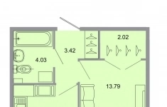 Продам 1 комнатную квартиру 33 м2 в объявлении 10 фото Продам 1 комнатную квартиру 33 м2 картинка из объявления