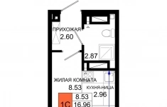 Продам 1 комнатную квартиру 18 м2 картинка из объявления