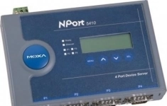 Преобразователь MOXA NPort 5410 4 Port RS-232 device server, DB9 картинка из объявления