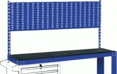 Верстак инструментальный под тележку, задняя панель, синий мастак 542-11500B картинка из объявления