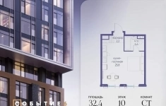 Продам 1 комнатную квартиру 32.4 м2 в объявлении 10 фото Продам 1 комнатную квартиру 32.4 м2 картинка из объявления