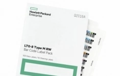 Наклейка HPE Q2015A Ultrium8 30 Tb bar code label pack (100 data + 10 cleaning) for Q2078A (for libraries/autoloaders) картинка из объявления