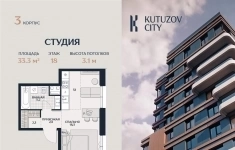Продам 1 комнатную квартиру 33 м2 в объявлении 10 фото Продам 1 комнатную квартиру 33 м2 картинка из объявления