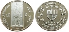Монета Андорры картинка из объявления
