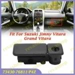 Ручка бардачка для Suzuki Jimny Grand Vitara 73430-76811-P4Z Автомобильный перчаточный ящик, защелка, пластиковая черная ручка для Suzuki для Jimny Vi картинка из объявления