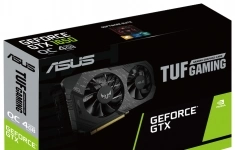 Видеокарта ASUS TUF GeForce GTX 1650 1485MHz PCI-E 3.0 4096MB 8002MHz 128 bit DVI DisplayPort HDMI HDCP GAMING OC картинка из объявления