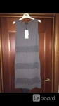 Платье новое luisa spagnolli италия м 46 серое шерсть ангора футл картинка из объявления