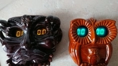 Часы электронные цифровые Сова и Мефистофель картинка из объявления